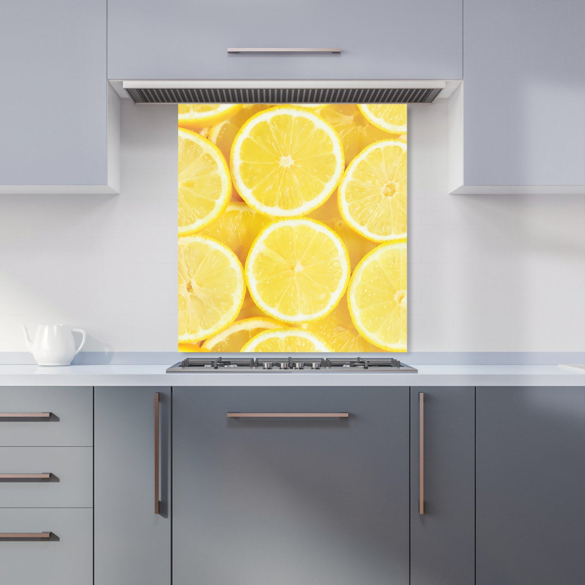 Vibrant Lemons Kitchen Splashback