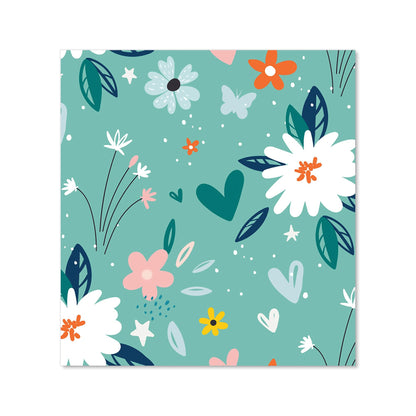 Garden Summer Flowers Kitchen Splashback