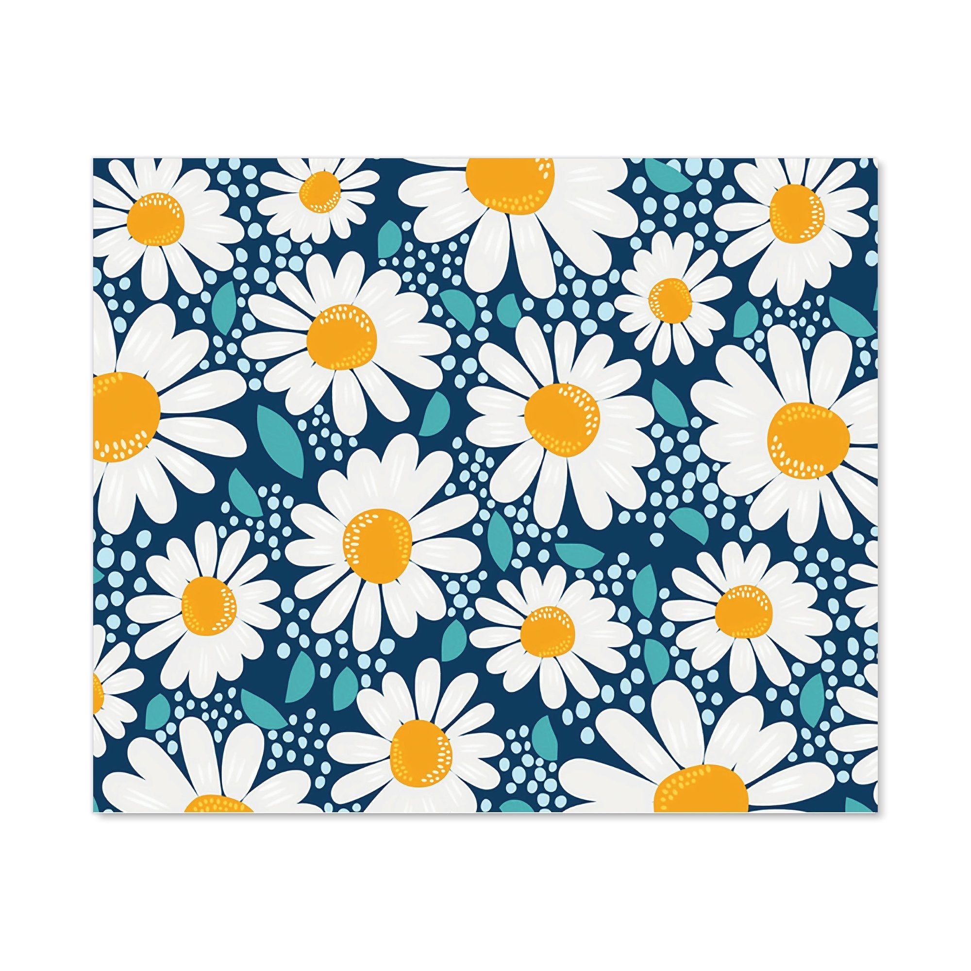 Camomile Flowers Kitchen Splashback
