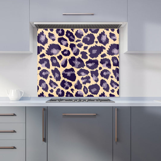 Leopard Print Kitchen Splashback