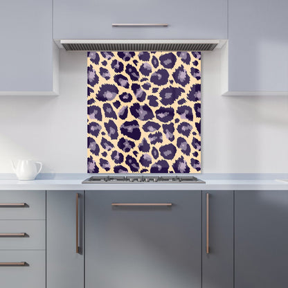 Leopard Print Kitchen Splashback