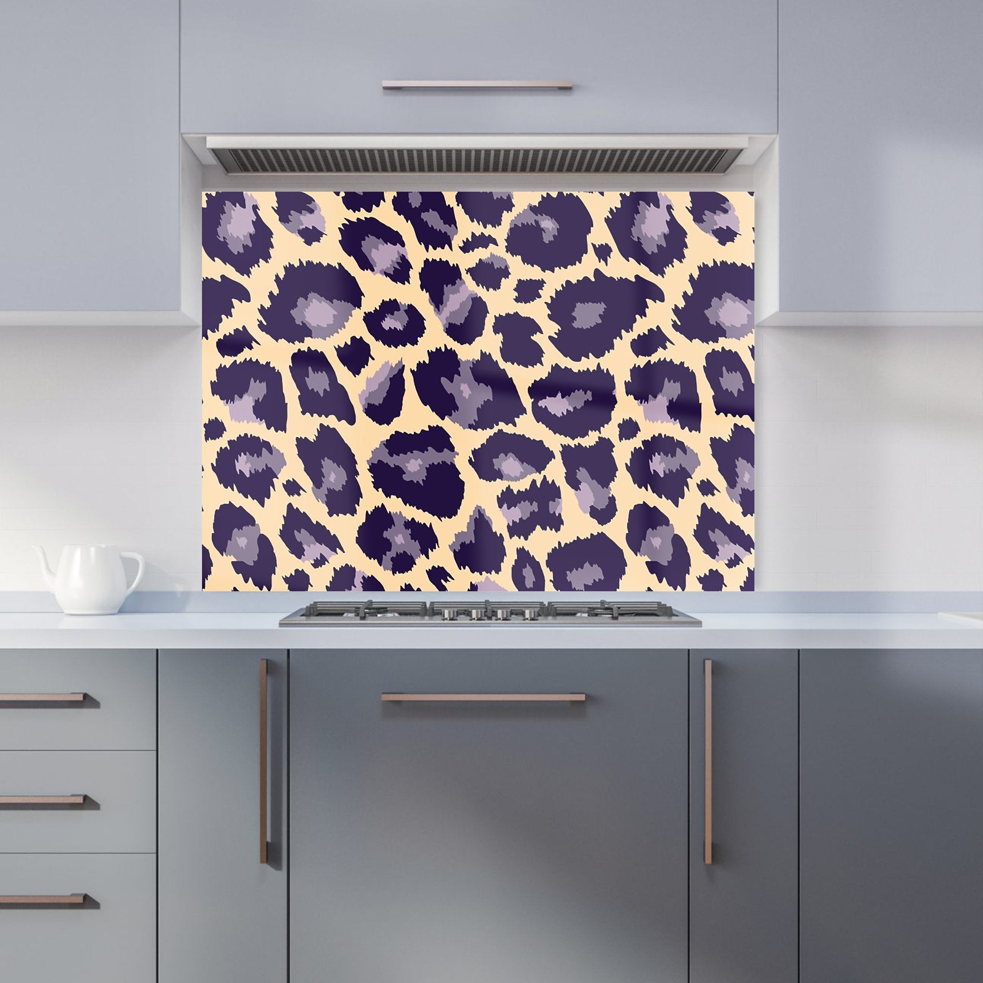Leopard Print Kitchen Splashback
