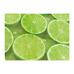 Fresh Limes Glass Chopping Board
