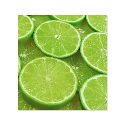 Fresh Limes Kitchen Splashback