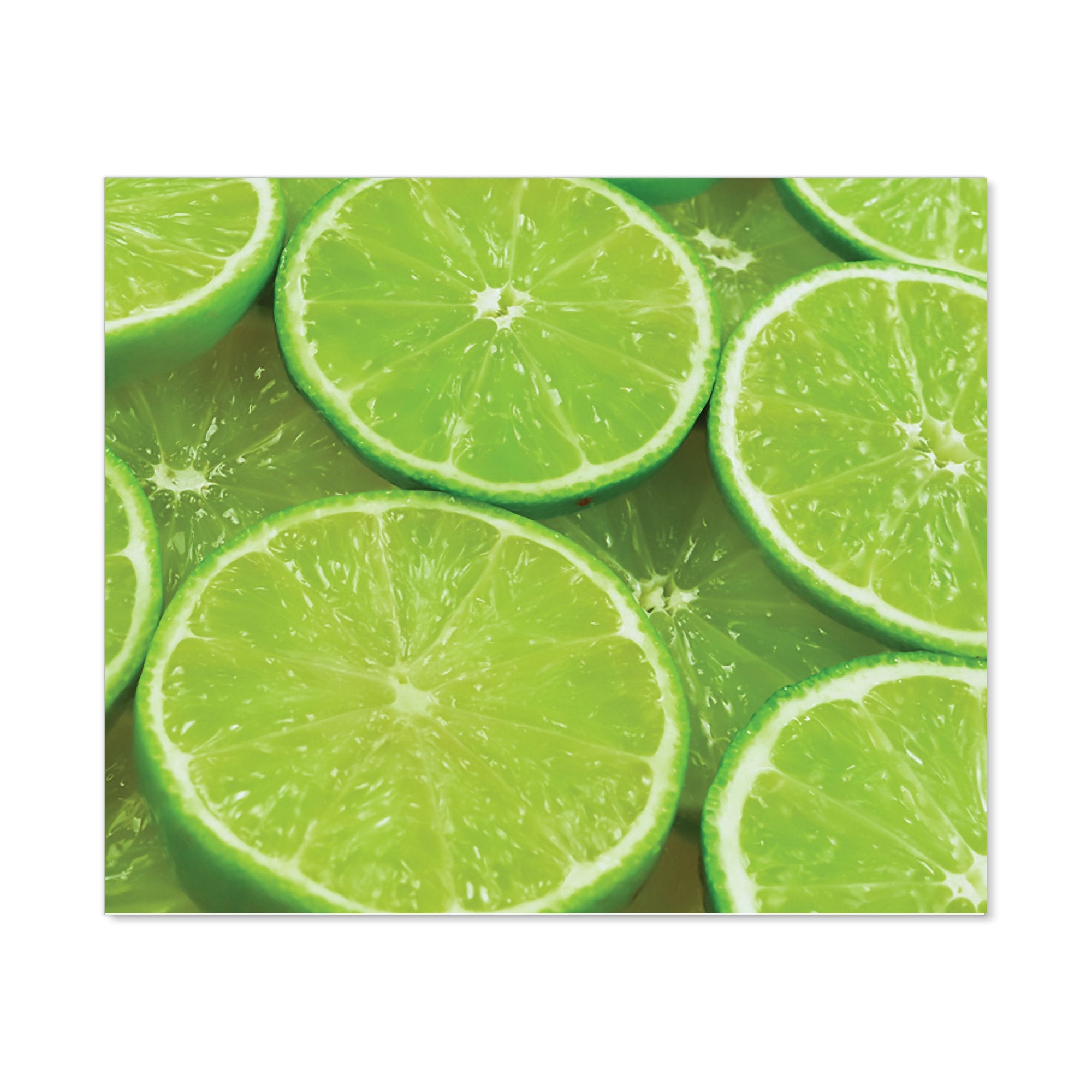Fresh Limes Kitchen Splashback