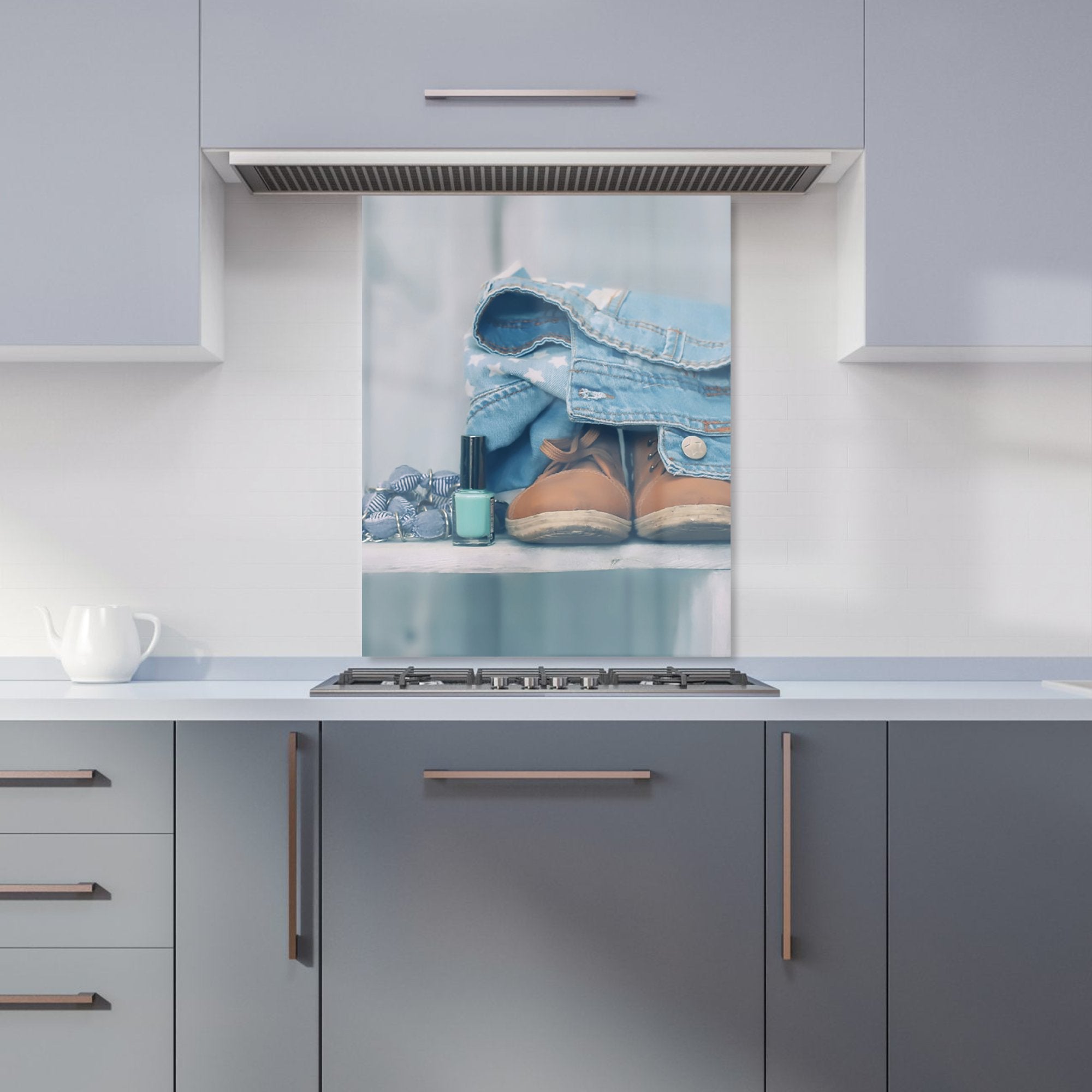 Shoes On The Bench Kitchen Splashback