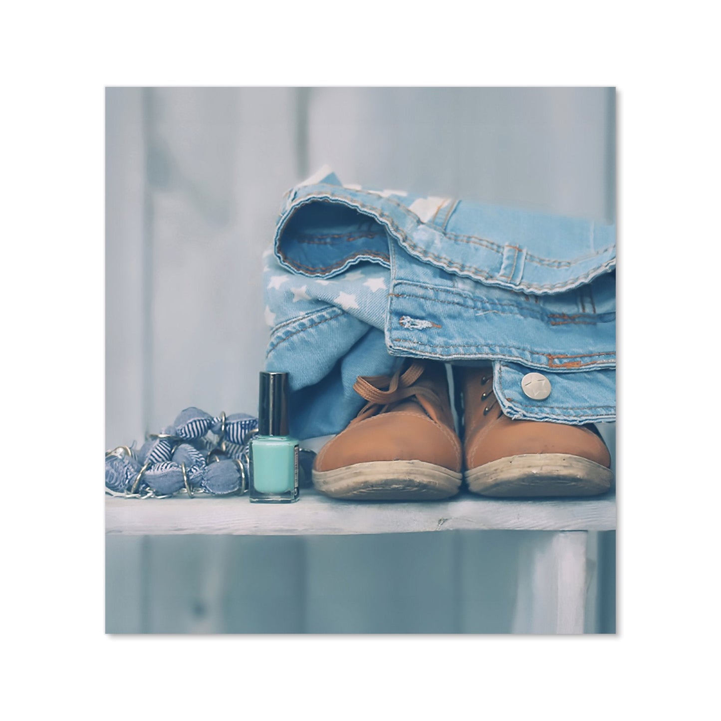 Shoes On The Bench Kitchen Splashback