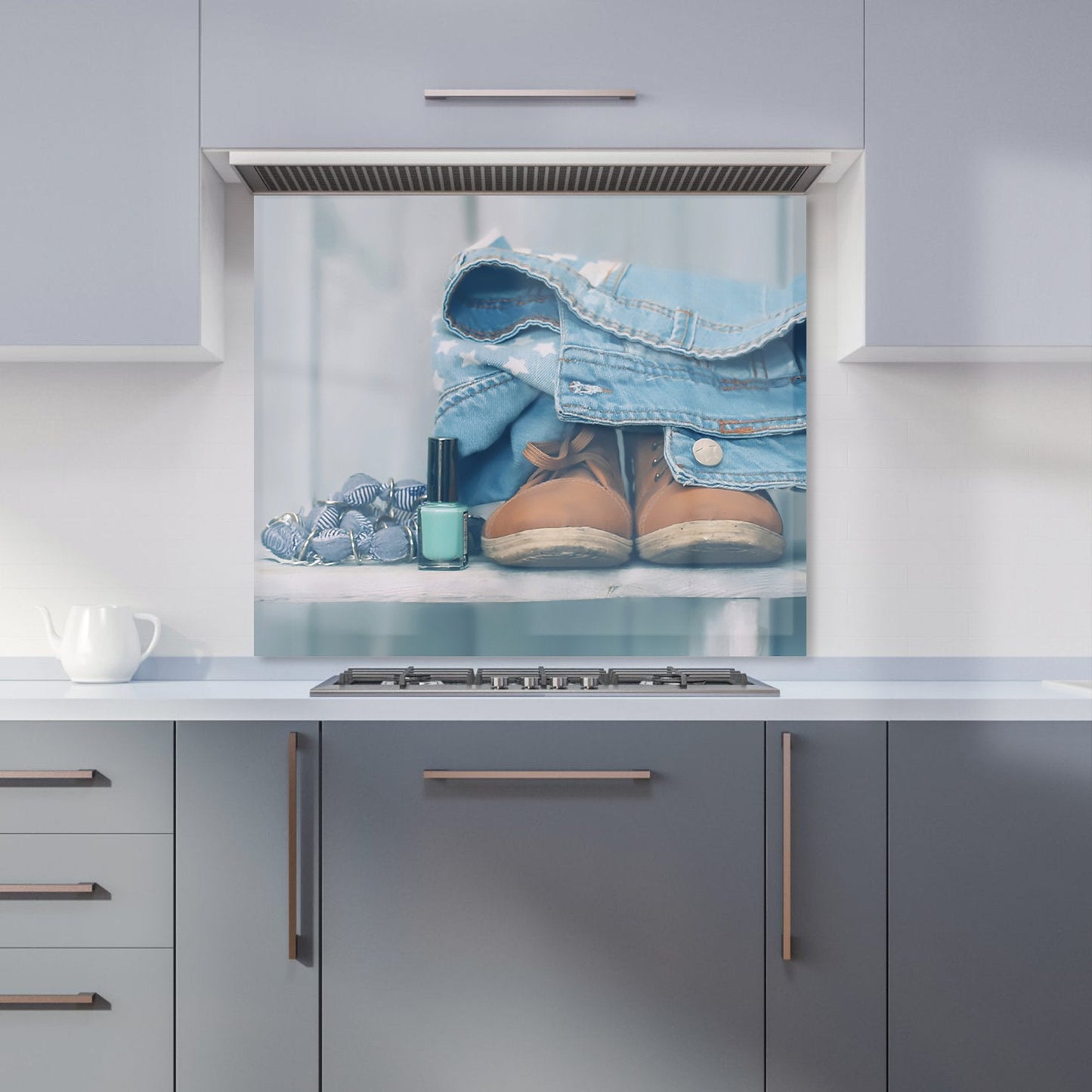 Shoes On The Bench Kitchen Splashback