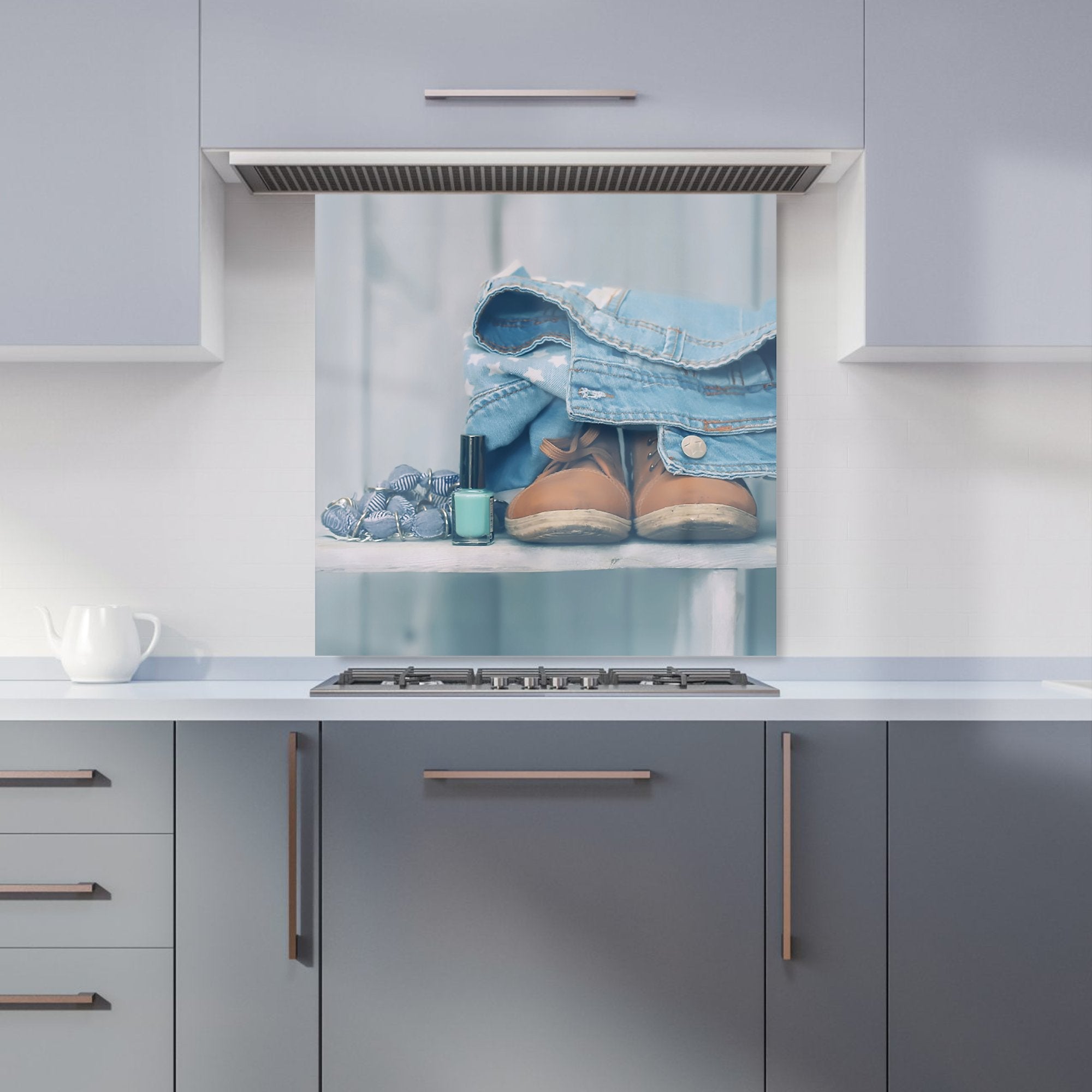 Shoes On The Bench Kitchen Splashback