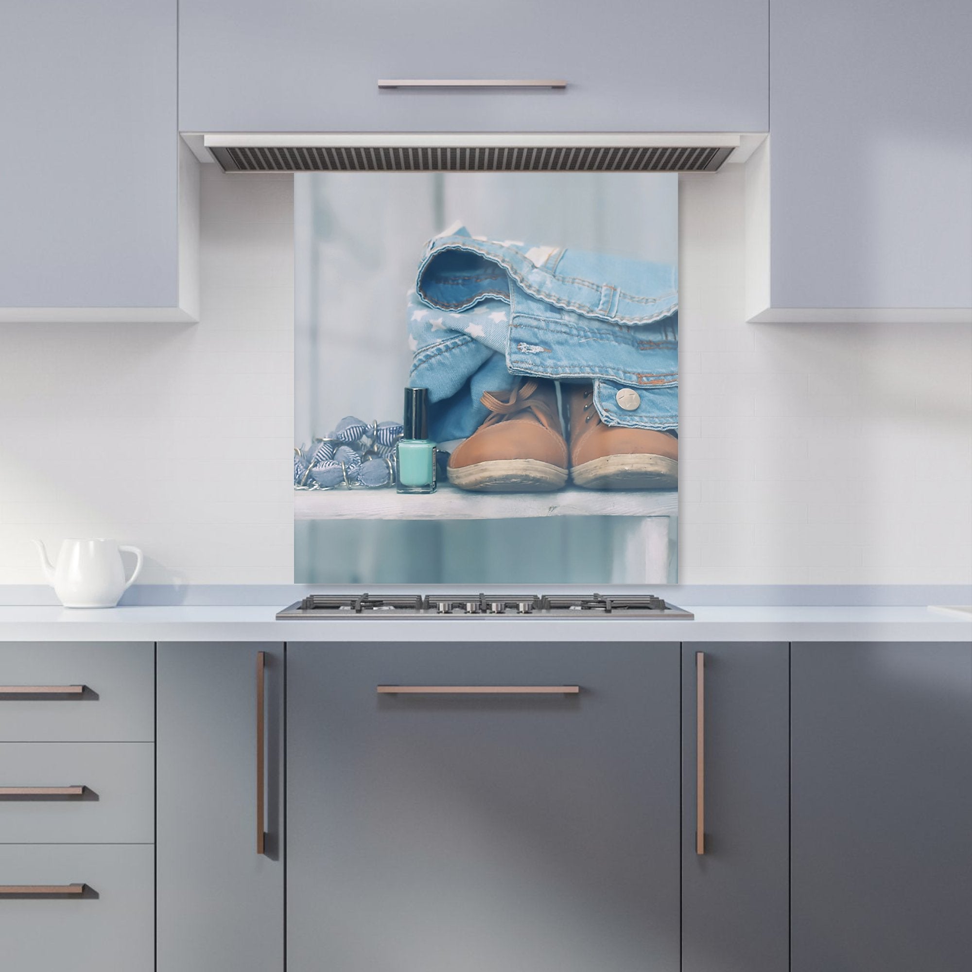 Shoes On The Bench Kitchen Splashback