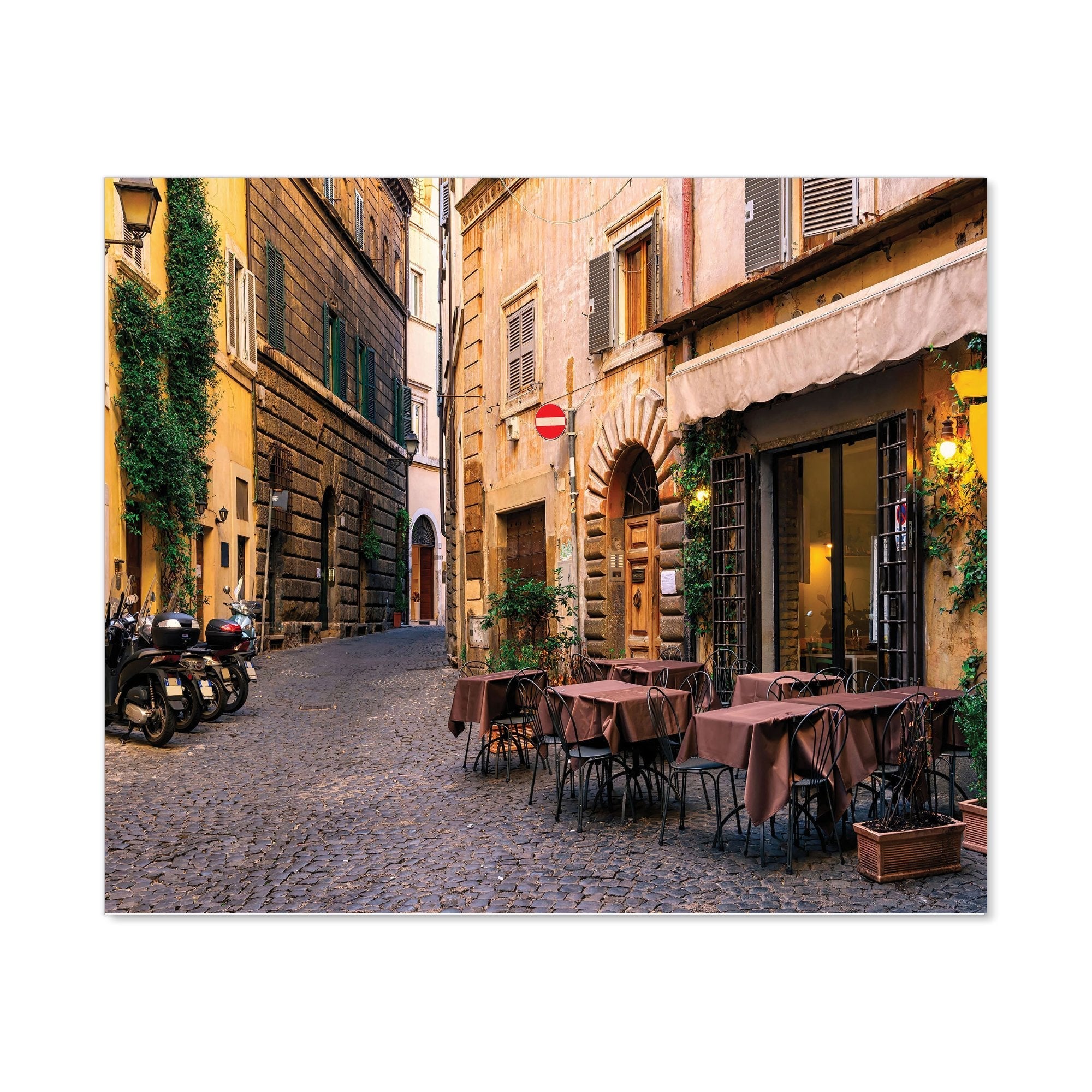 Cozy Rome Street Kitchen Splashback
