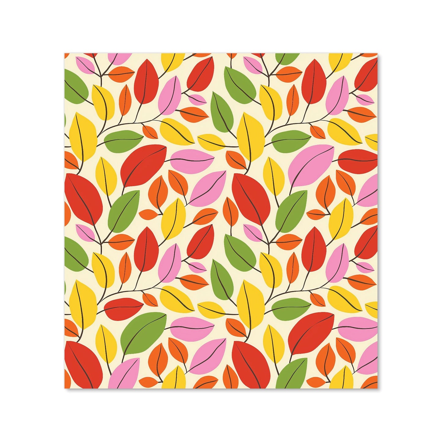 Autumn Leaves Kitchen Splashback