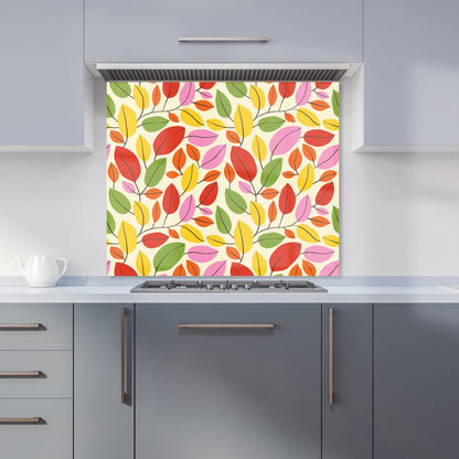 Autumn Leaves Kitchen Splashback