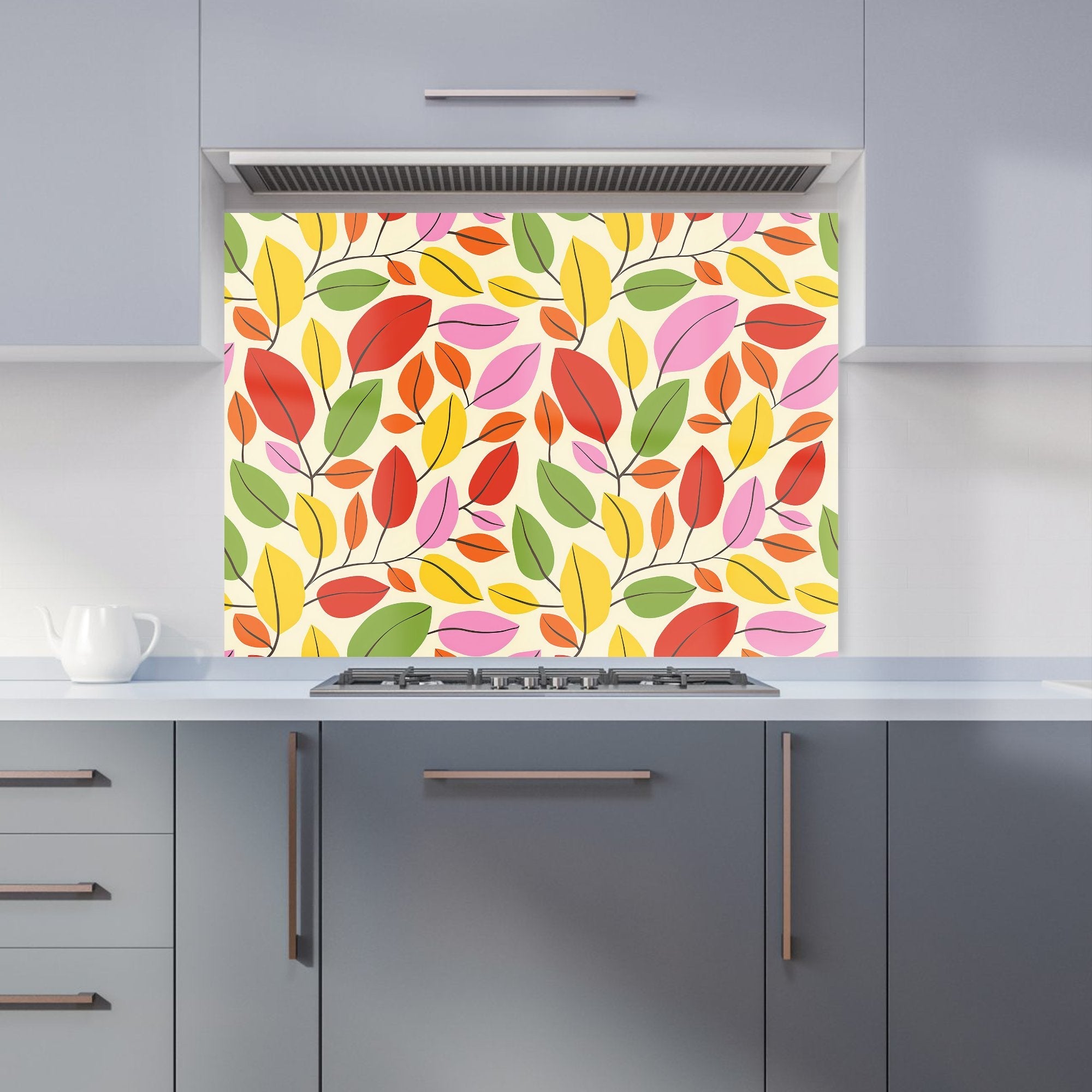 Autumn Leaves Kitchen Splashback