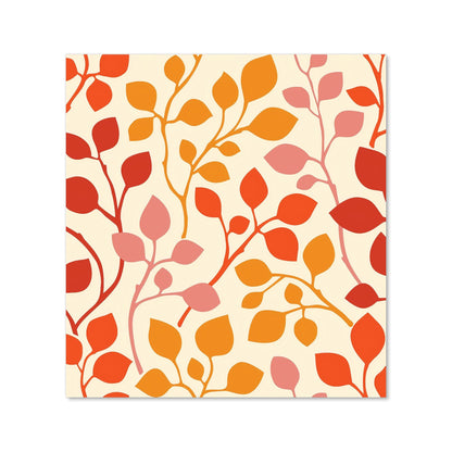 Colorful Autumn Leaves Kitchen Splashback