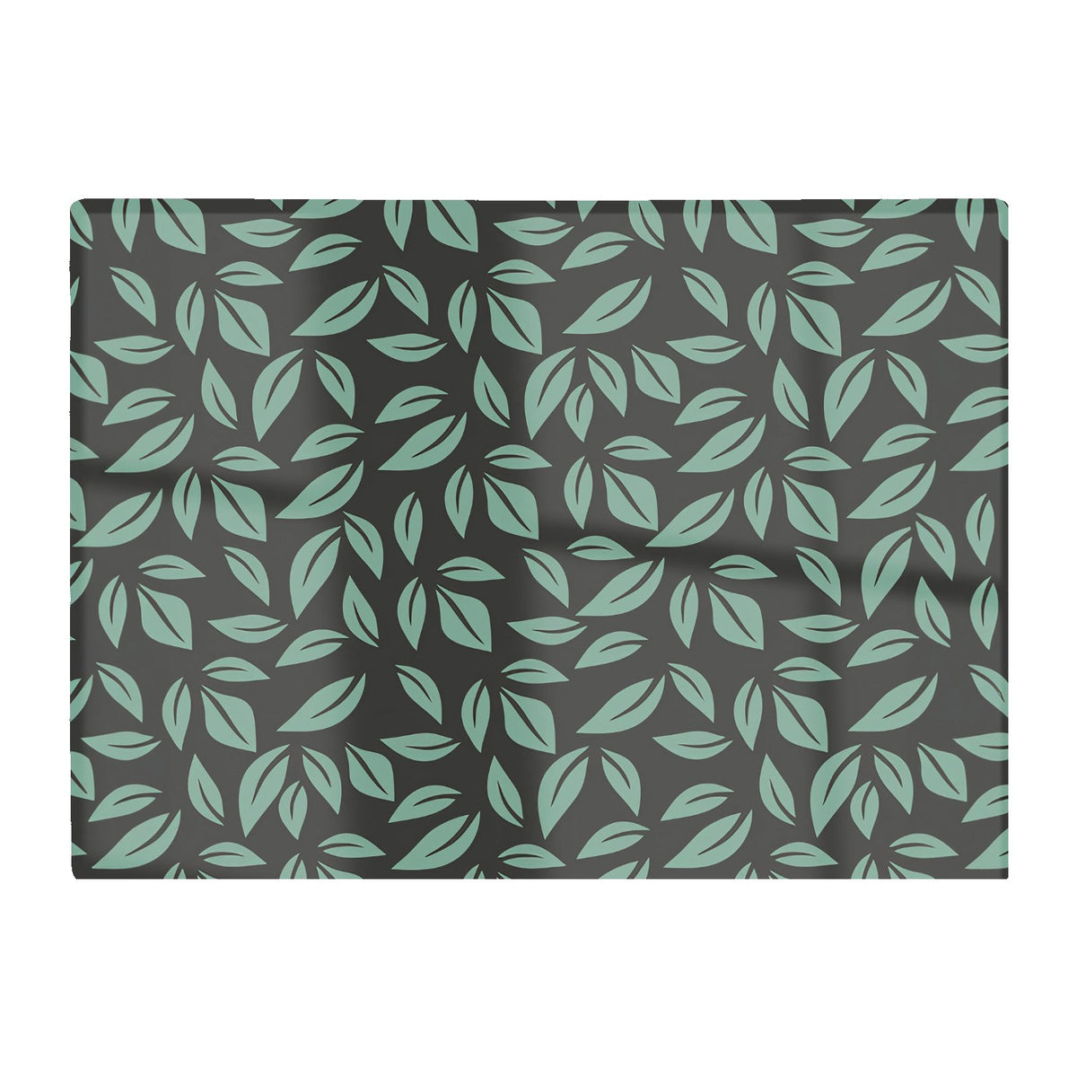 Delicate Leaf Glass Chopping Board