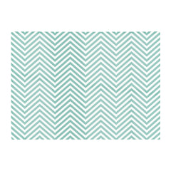 Geometric Chevron Pattern Glass Chopping Board