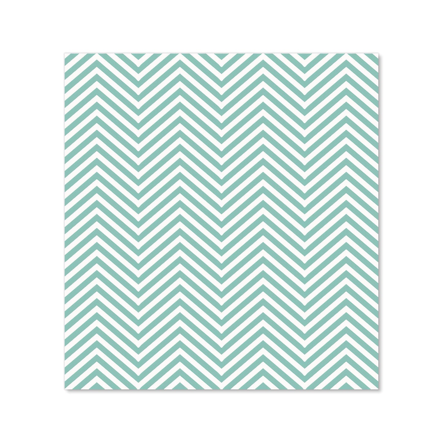 Geometric Chevron Pattern Kitchen Splashback