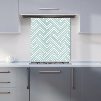 Geometric Modern Ornment Kitchen Splashback