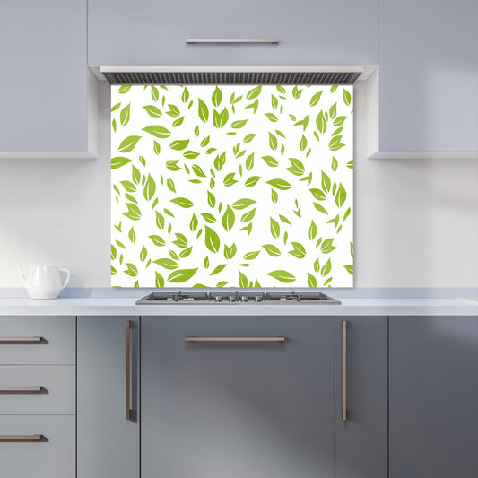 Green Leaves Kitchen Splashback