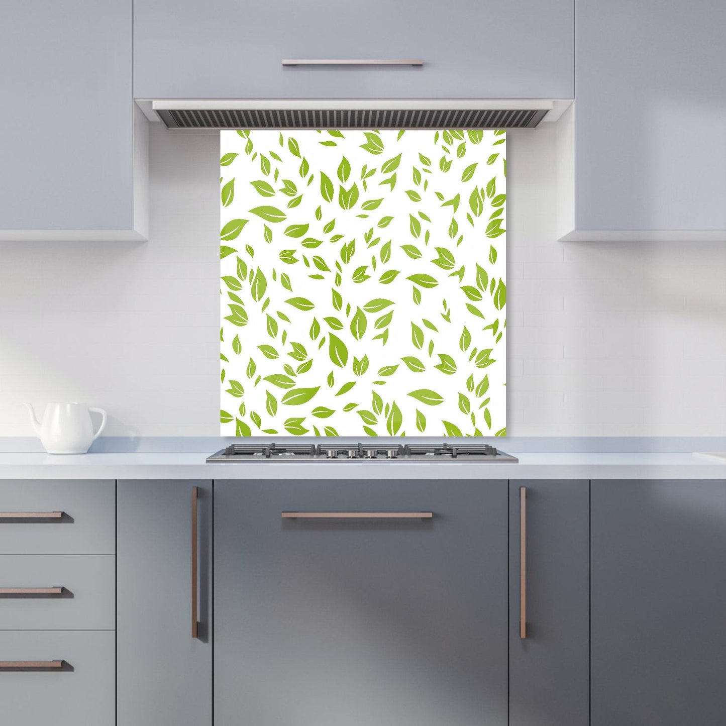 Green Leaves Kitchen Splashback