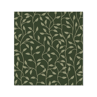 Green Shrub With Leaves Kitchen Splashback