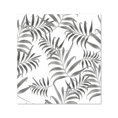 Hawaiian Style Palm Leaves Kitchen Splashback