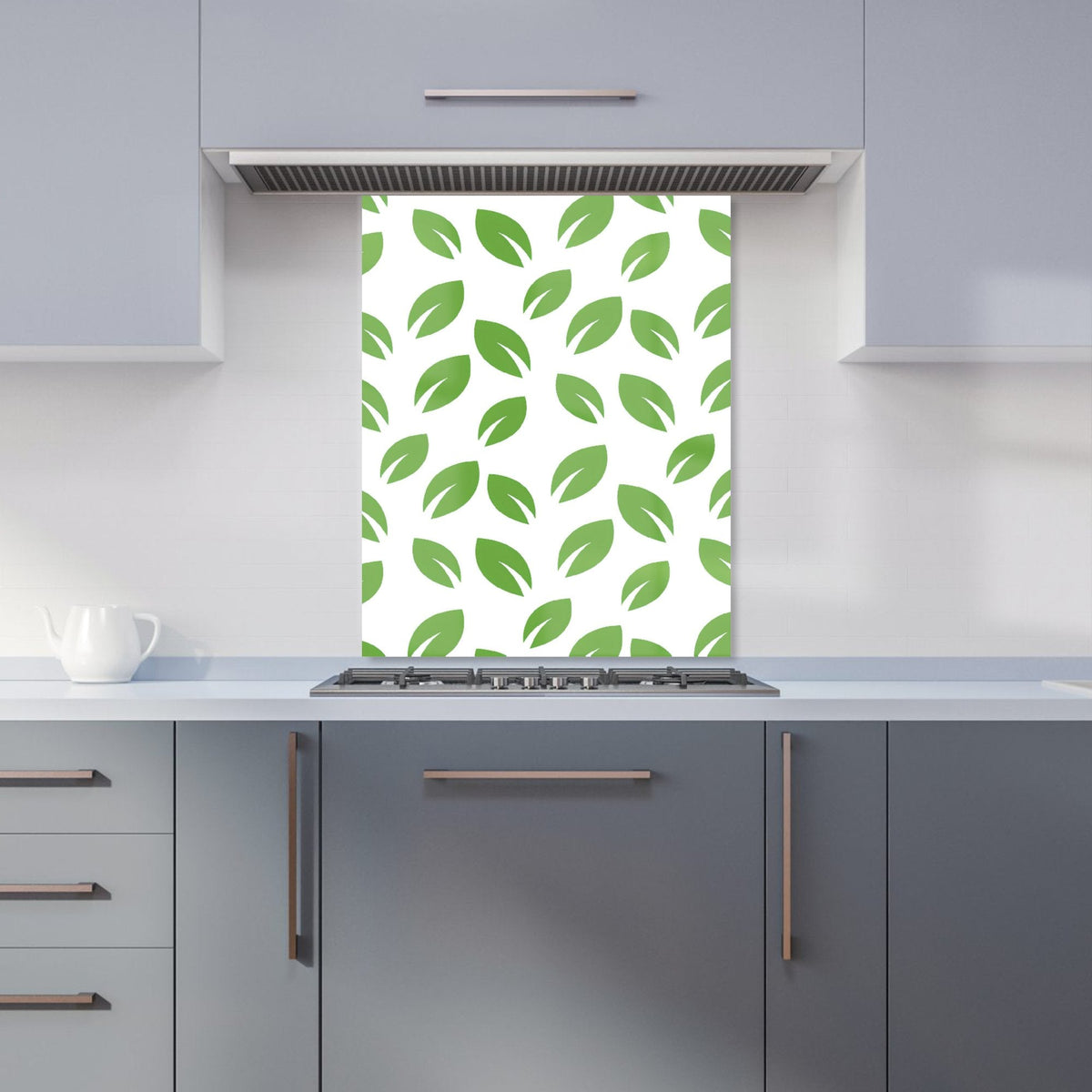 Leaves Pattern Kitchen Splashback