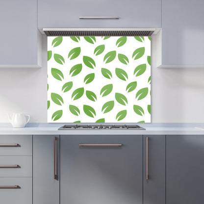 Leaves Pattern Kitchen Splashback