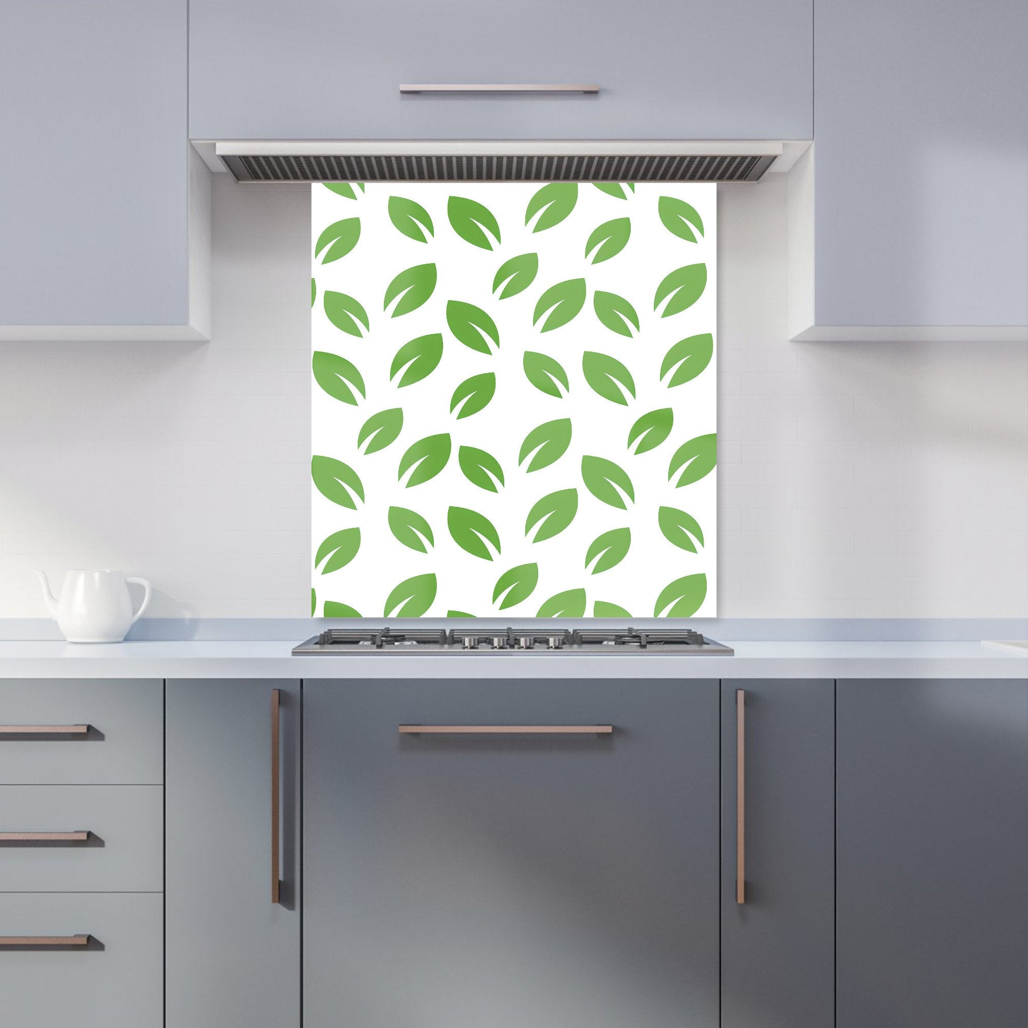 Leaves Pattern Kitchen Splashback