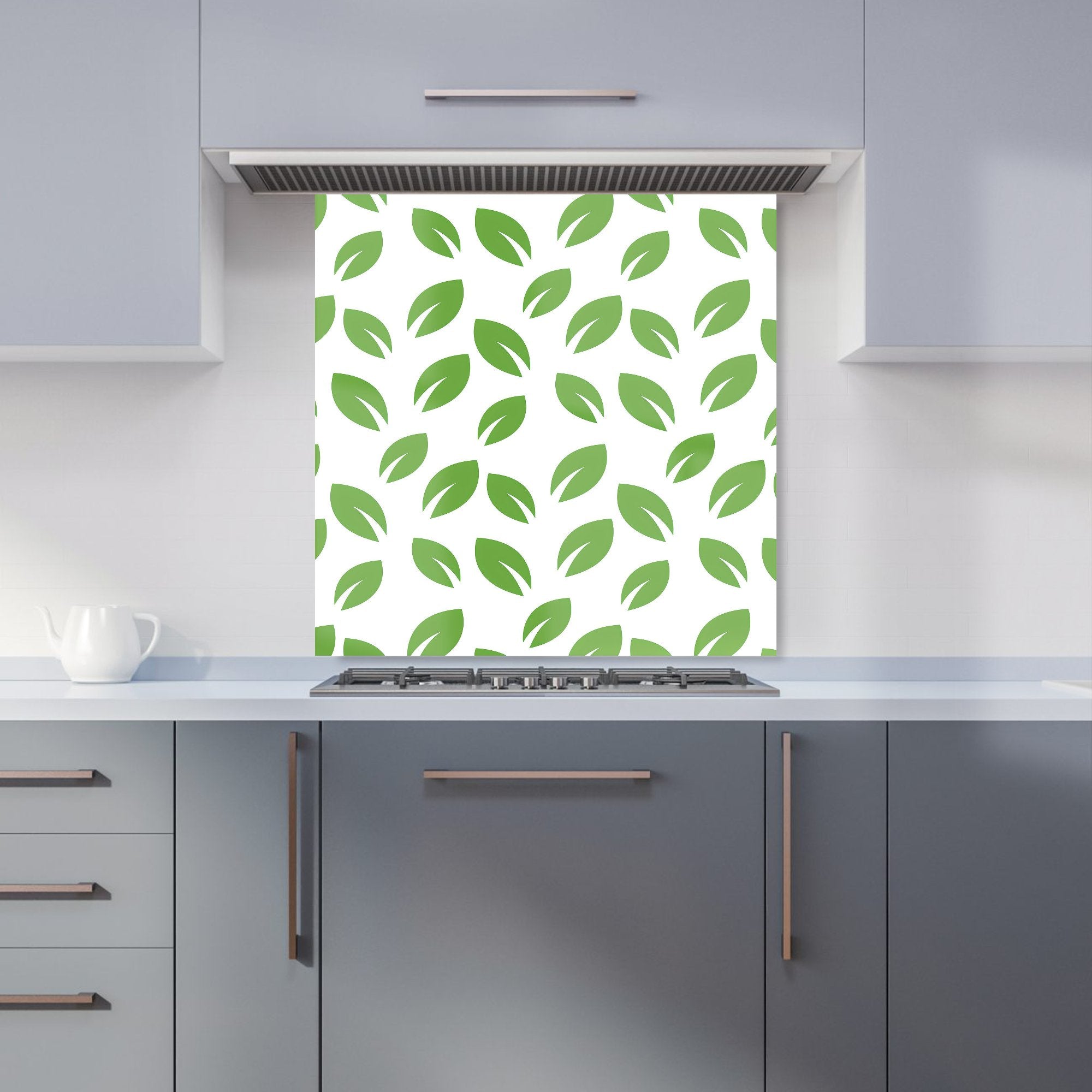 Leaves Pattern Kitchen Splashback