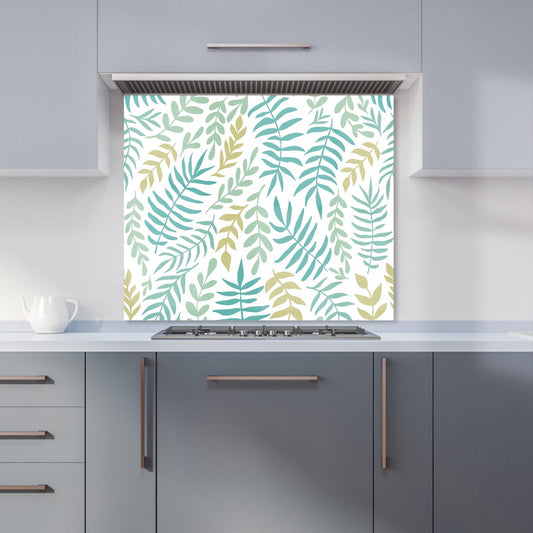 Multicolor Leafs And Branches Kitchen Splashback