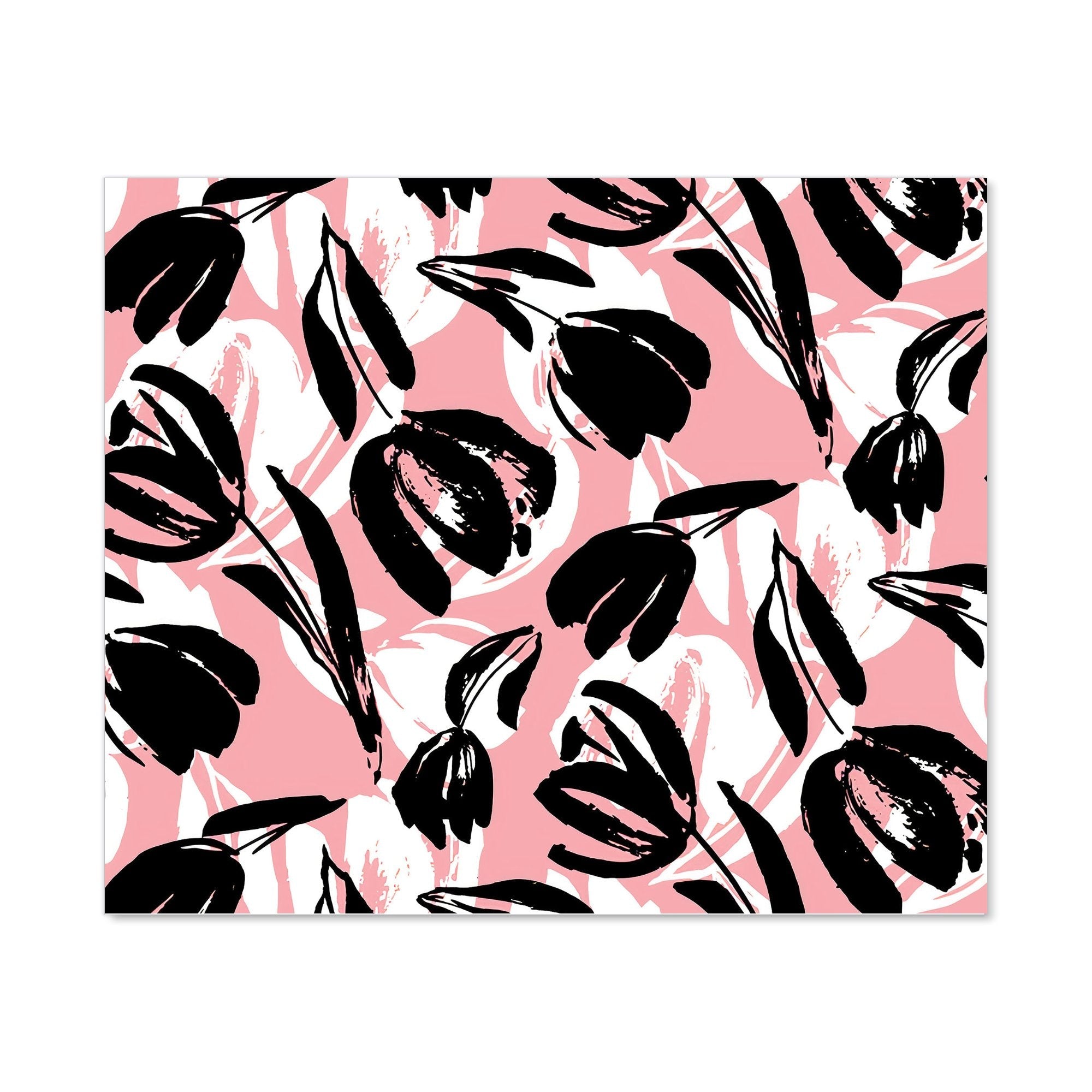 Nature Flat Spring Flower Motif Kitchen Splashback