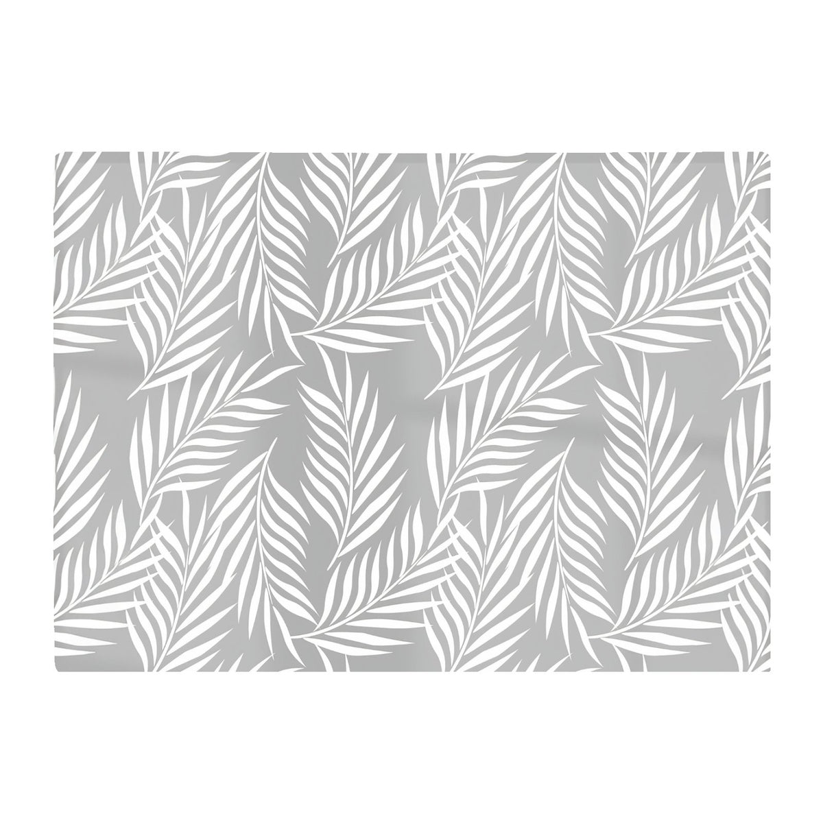 Palm Tree Leaves Glass Chopping Board