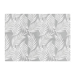 Palm Tree Leaves Glass Chopping Board