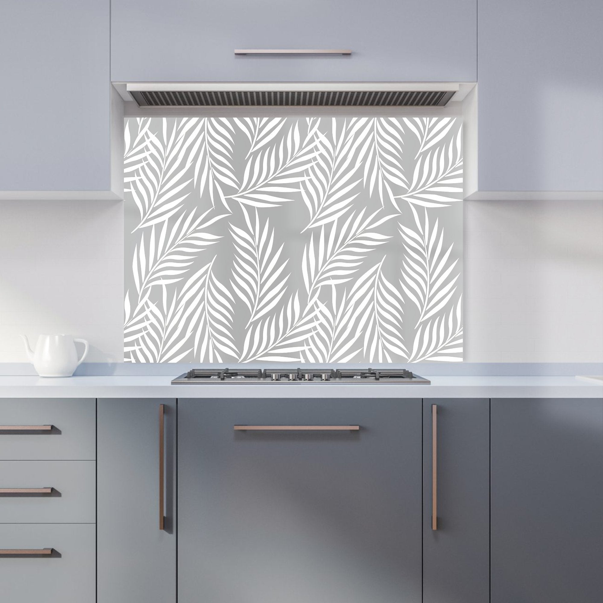 Palm Tree Leaves Kitchen Splashback