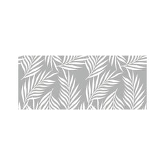 Palm Tree Leaves Glass Bathroom Splashback