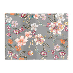 Peony Lily Tulip Daisy Glass Chopping Board