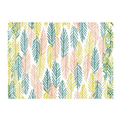 Scandinavian Style Foliage Glass Chopping Board