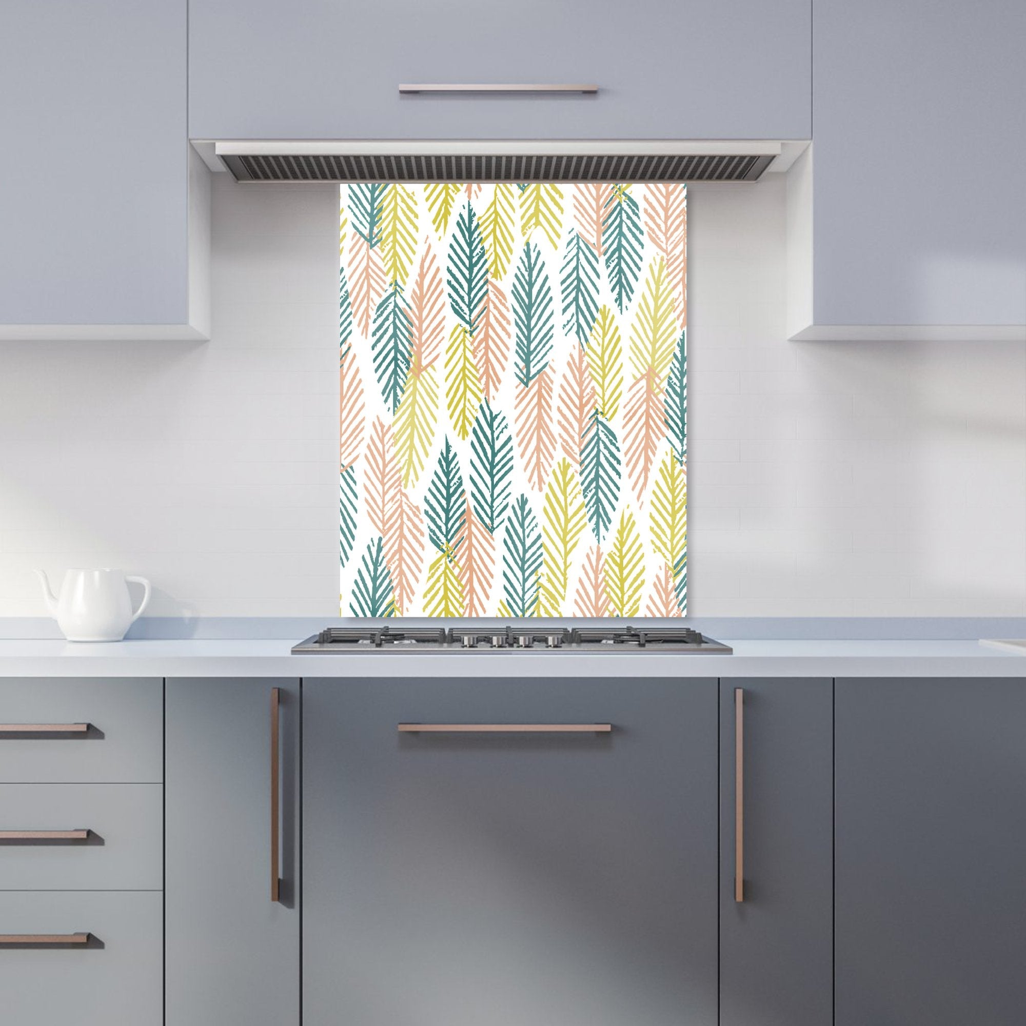Scandinavian Style Foliage Kitchen Splashback