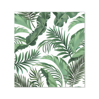 Trendy Tropical Leaves Kitchen Splashback