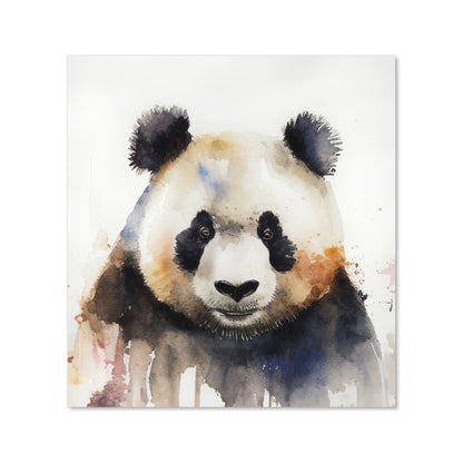 Panda Watercolour Kitchen Splashback