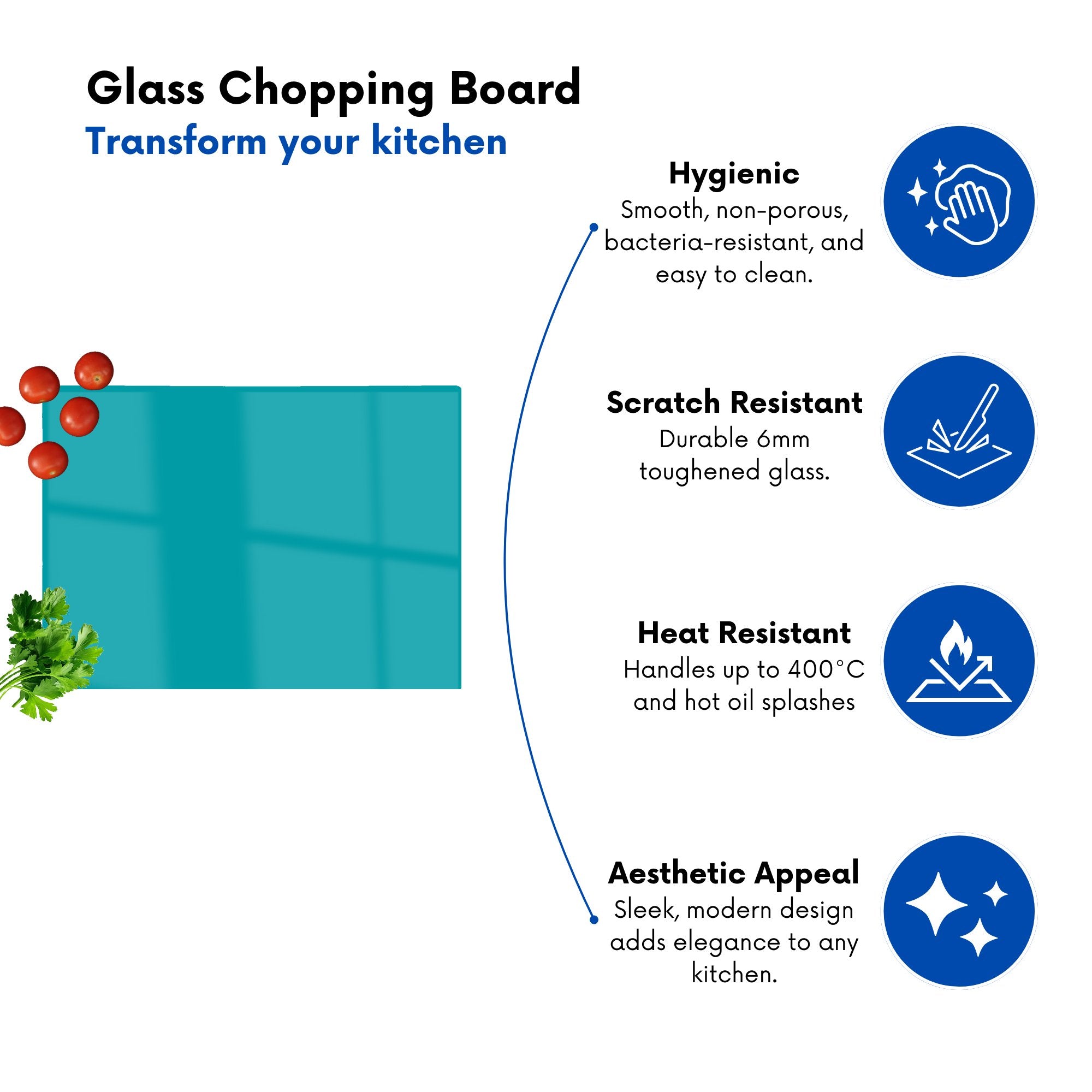 Persian Green Chopping Board