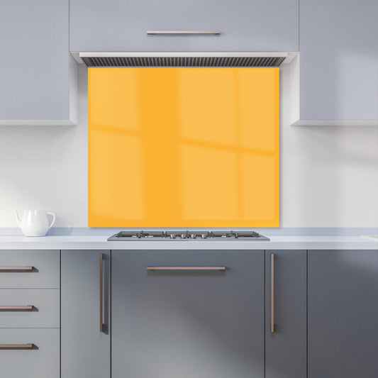 Cantaloupe Orange Kitchen Splashback