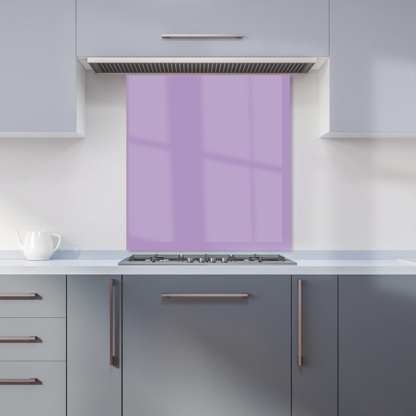 Dusty Lavender Kitchen Splashback