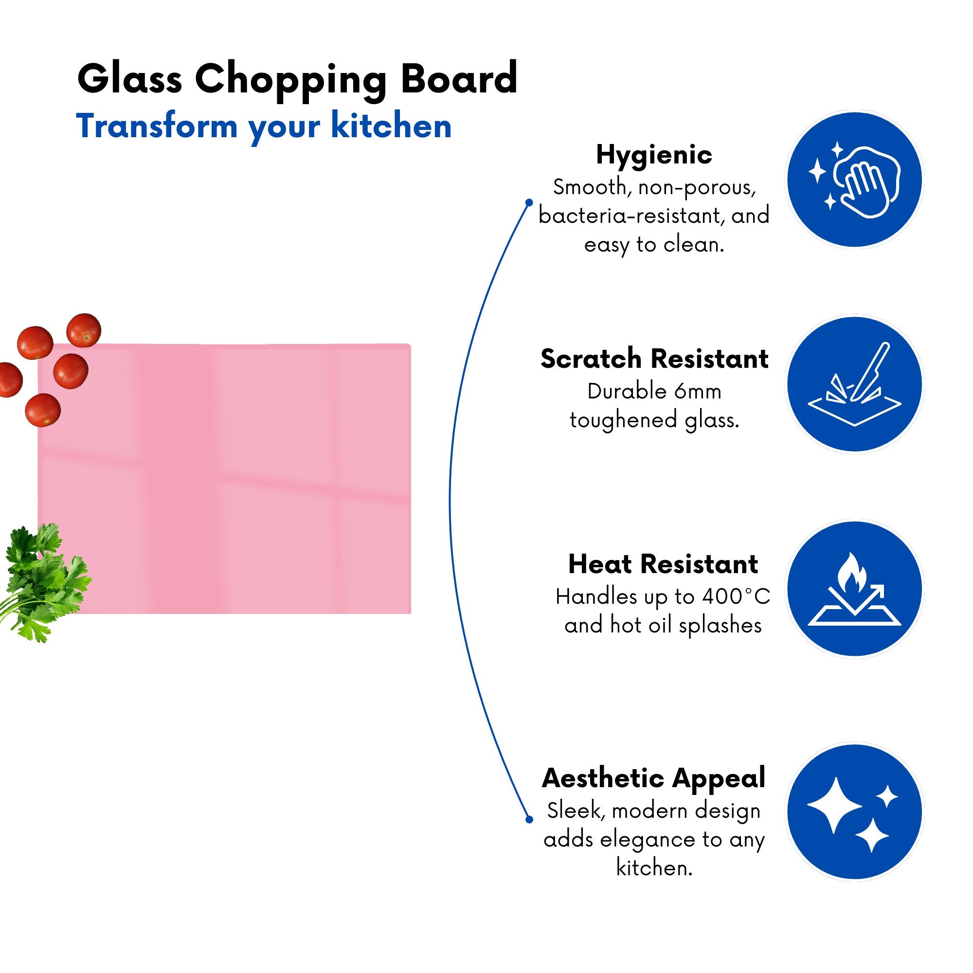Baby Pink Chopping Board