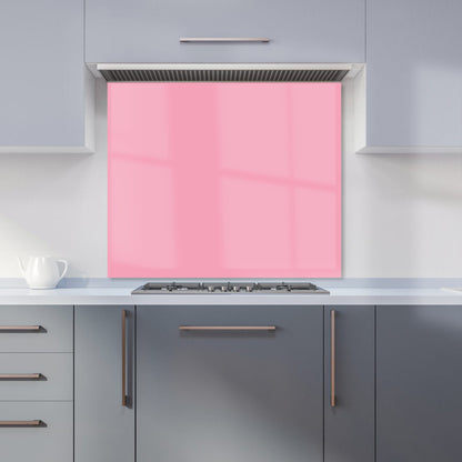 Baby Pink Kitchen Splashback