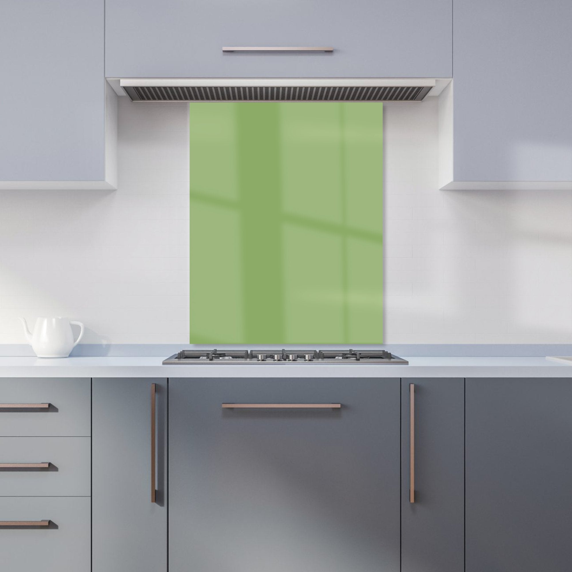 Thyme Green Kitchen Splashback