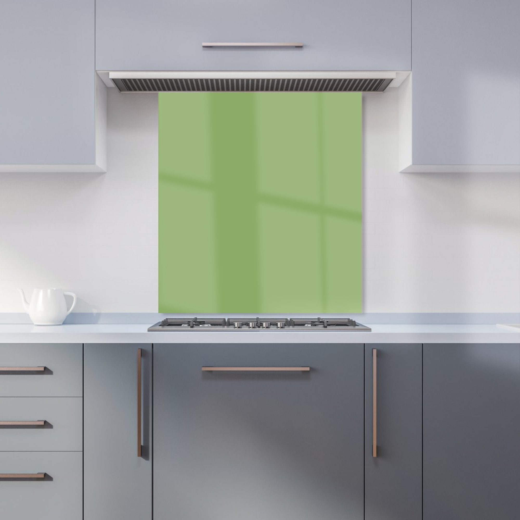 Thyme Green Kitchen Splashback