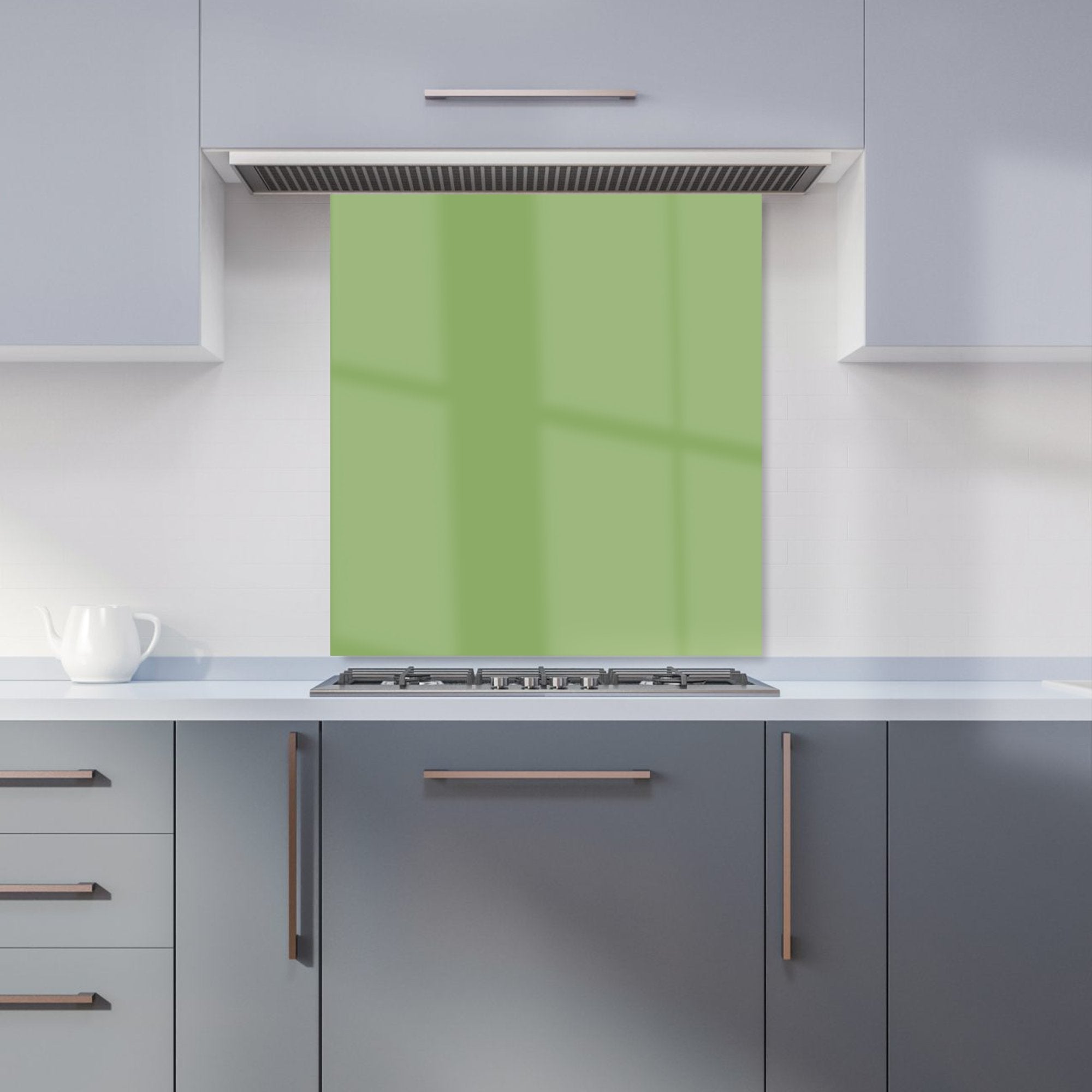 Thyme Green Kitchen Splashback